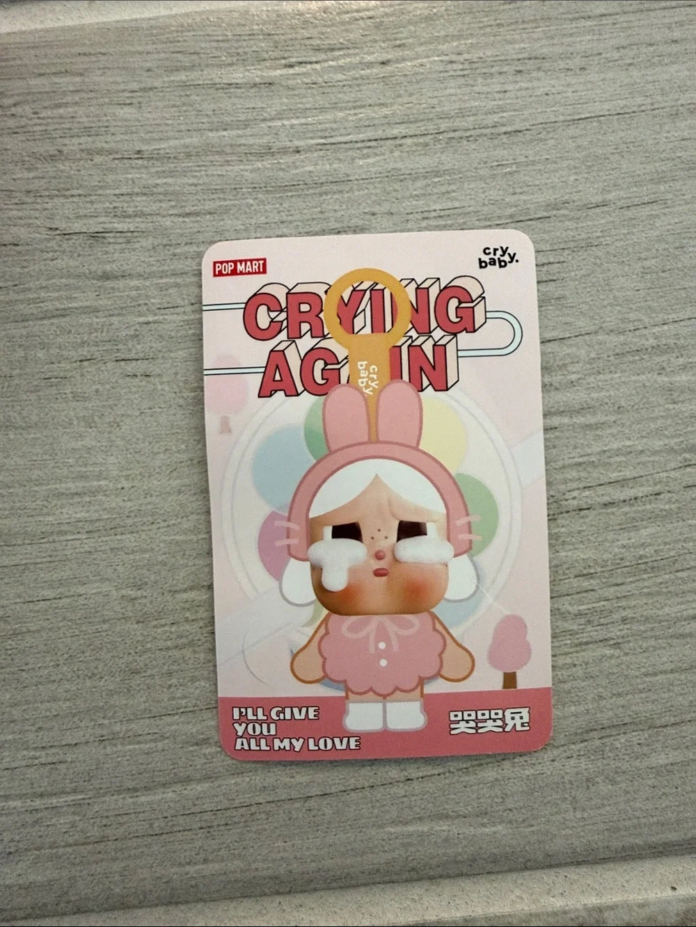 CRYBABY Crying Again Series - Vinyl Face Plush Blind Box - Confirmed